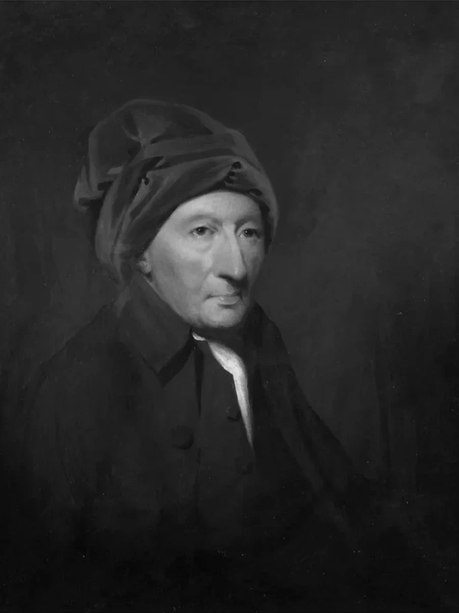 里德由 Henry Raeburn 绘制的肖像画，为历史画像，不作为已证实容貌的写照